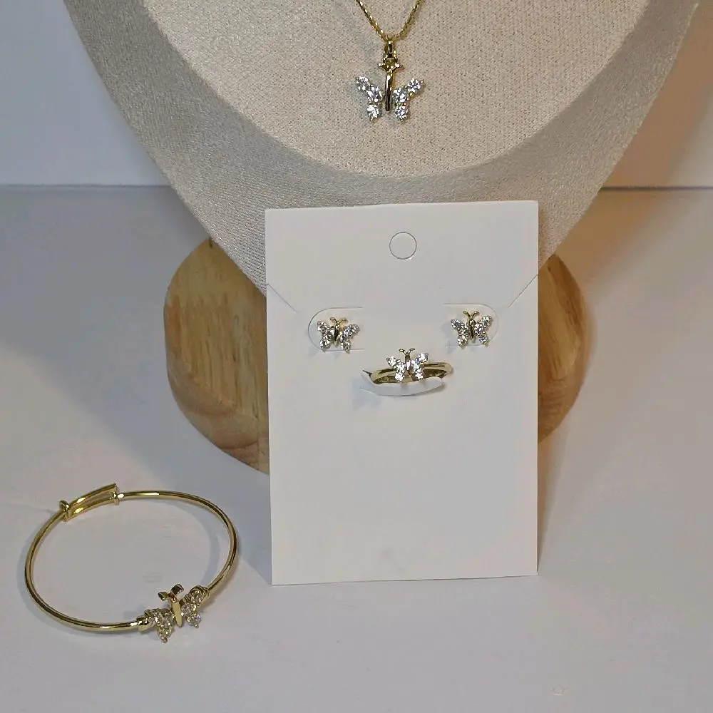 14k Gold-Filled set 14k ORO LAMINADO DE ALTA CALIDAD