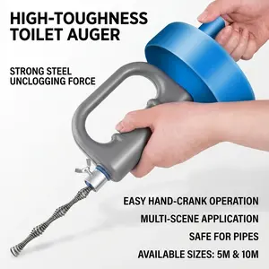 Open sewer artifact Manual dredging tool Household kitchen One gun open toilet Hand-cranked pipe dredging artifact