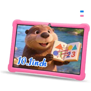 10.1-inch Android tablet supports reading, movies, internet browsing and more. Dual cameras, educational software, parental controls, HD screen. No adapter needed. Available in blue/pink. Perfect festival gift!