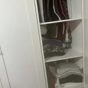 【2 Packages Delivery】VOWNER Wooden Wardrobe Closet Armoire Storage Cabinet 3 Doors with Hanging Rod for Hanging Clothes Bedroom Large Capacity Tall Freestanding Armoire Organizer with Shelves