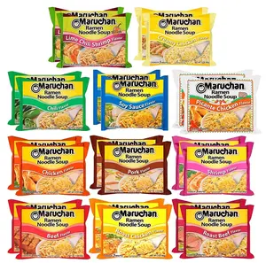Maruchan Ramen Noodle Soup Variety Mix - 12 Flavors, Pack of 22-3 Ounce Each Flavor, Instant Noodle Soup, Ideal for Quick Meals - Food