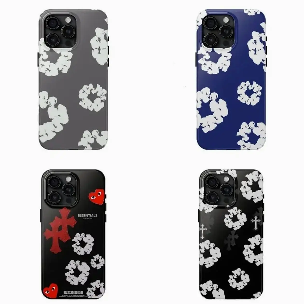 Tears Aesthetic Fashion Phone Case Compatible with iPhone 17, 16, 15, 14, 13, 12, 11, X & Galaxy