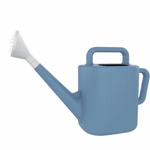 2 gal. Resin Watering Can Blue Paradise Durable Design for Gardening Needs, Same day delivery available in some cities