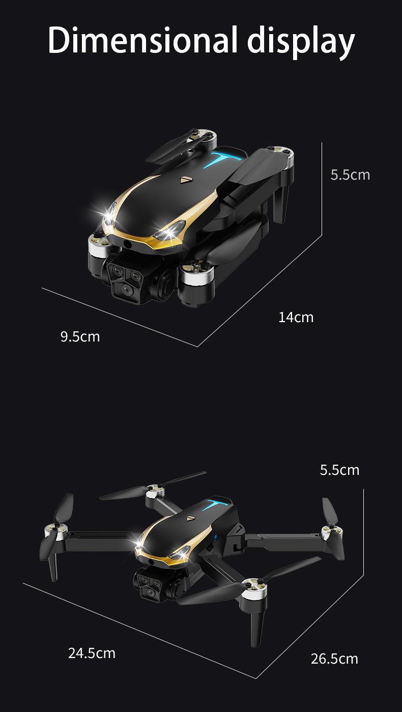 2026 M8 Pro Drone – 4K EIS Camera, GPS & 5G WiFi FPV, Brushless Motor, Optical Flow Hover, Smart Obstacle Avoidance, Auto Return, 360° Stunt Roll, Dual Batteries Included