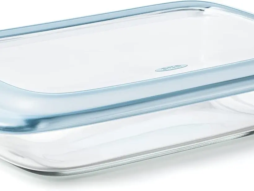 OXO Good Grips Freezer-to-Oven Safe 3 Qt Glass Baking Dish with Lid, 9 x 13