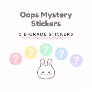 Oops Mystery Bag - 5 stickers