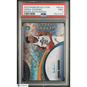 2020 Panini Revolution Rookie Autographs Udoka Azubuike #RAUA PSA 9