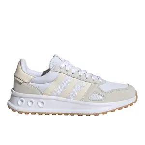 adidas Womens Run 84 Lace Up Sneakers Shoes Casual - White