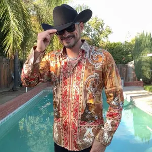 Jaguares Rhinestone Long Sleeve Shirt