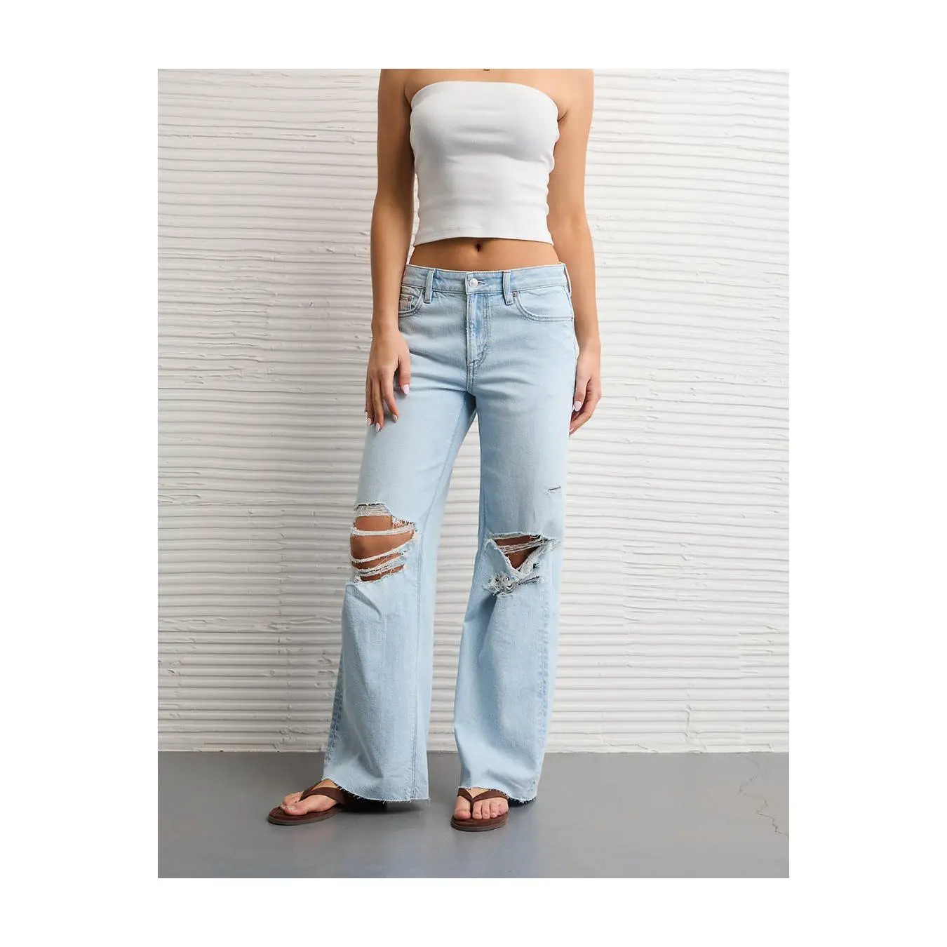 AE Super High-Waisted Baggy Wide-Leg Jean
