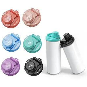 FLYBOK 6-Pack Mixed Colors Silicone Soda Can Covers, BPA-Free Reusable Twist-Off Lids, Universal Fit for 202/206 Cans, Preserves Soda & Beer Beverage Taste, Silicone Lid