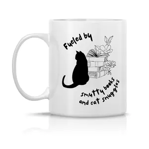 Smut Readers Mug, Funny Reading Mug, Cat and Smutty Books Mug, Spicy Book Lovers Mug, Smut Reader Gift, Spicy Book Gift, Funny Bookish Gift