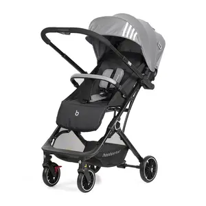 Baobaohao Y8 – Baby Stroller, Two-way Sit/Lie, Lightweight Foldable, One-Button Folding, Panoramic View, Shock Absorption for Newborns