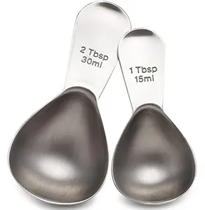Stainless Steel Coffee Scoops Set