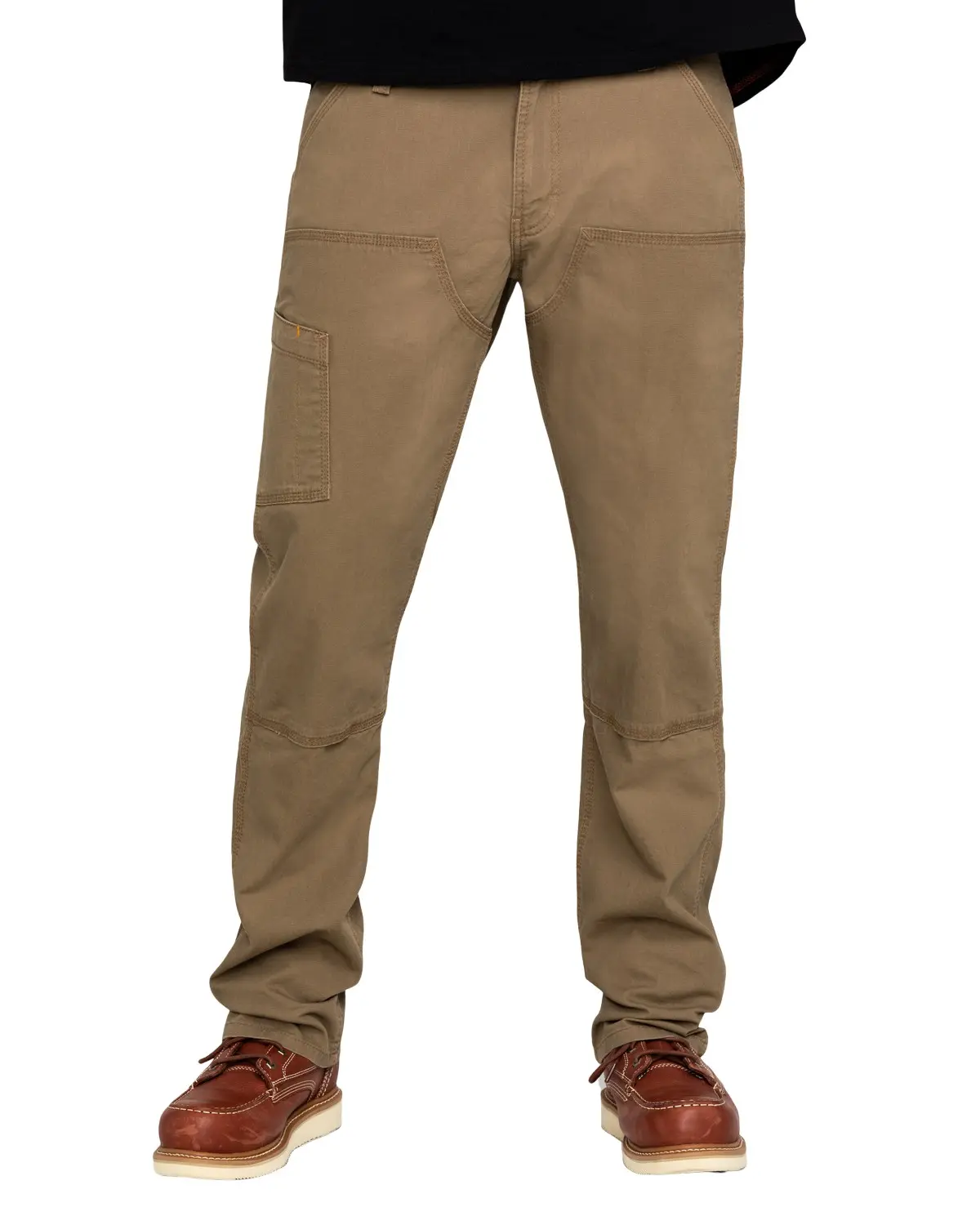 Ariat Men's Men'S Khaki Rebar M4 Made Tough Durastretch Double Front Straight - 10030232-Big