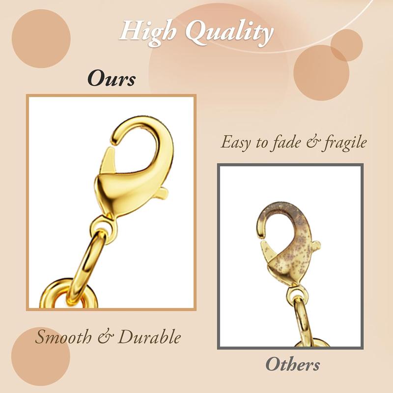 Necklace Layering Clasp 18K Gold Necklace Separator for Layering Magnetic Multiple Necklace Clasps and Closures for Women Necklace