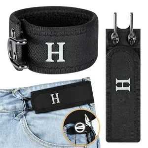 2026 Unisex Tactical Metal Hook Stretch Belt - No Buckle, Invisible Design, Easy-to-Use Adjustable, Elegant Gift Box for Father's Day, Fashion Accessories Belts