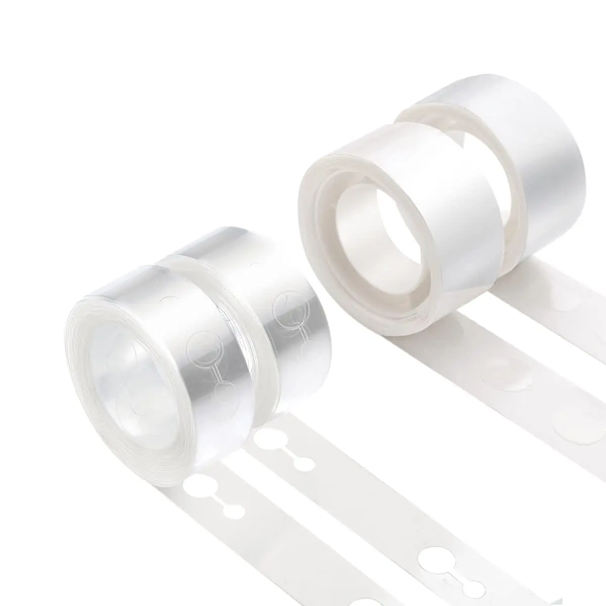 Balloon Arch Decorating Kit - 2 Rolls Tape Strips & Glue Dots for Party & Wedding Garlands