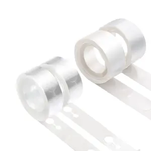 Balloon Arch Decorating Kit - 2 Rolls Tape Strips & Glue Dots for Party & Wedding Garlands