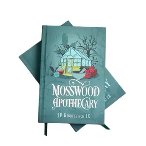 Mosswood Apothecary Hardcover Special Edition by JP Rindfleisch IX with 19 Full-Color Illustrations Holographic Foil Lettering and Sprayed Edges