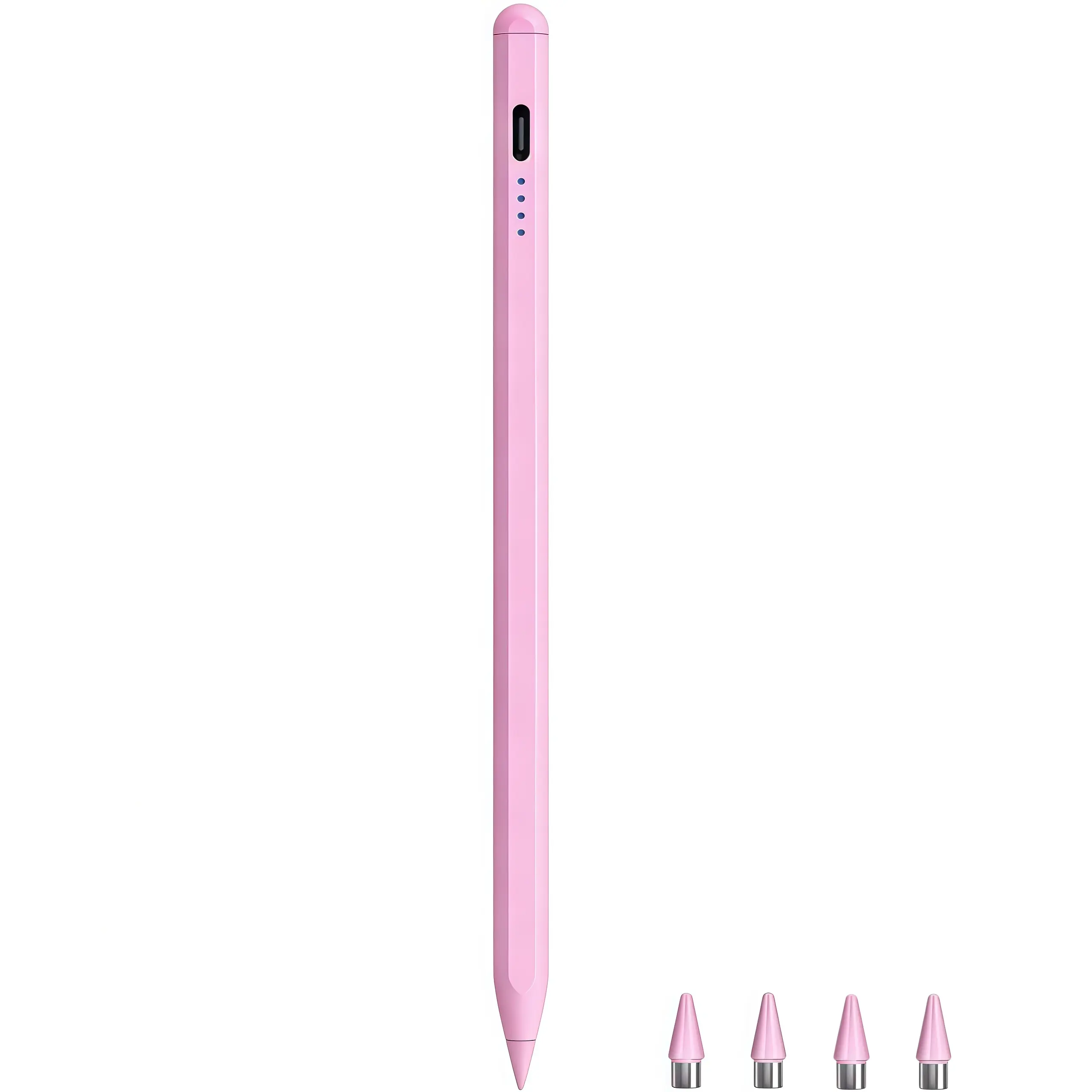2027 Capacitive Stylus Pen for iPad, Tablet Accessory with Button, Fast Charging, Palm Rejection & Tilt Sensitivity for Drawing & Writing, Compatible with iPad 2018-2025, Pro 11"/13"/M4, Air 11"/13" M3/M2, Mini7/6/5, A16/11th-6th Gen (Back to School)