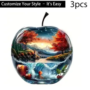 3pcs, Heat Transfer Stickers, DIY Iron-On Patches, Durable Plastic, Multi-Color Washable Waterproof Fade-Resistant, Suitable for T-Shirt Making, Pillow Decoration, Backpacks, Cushions, Pants, Sofa
