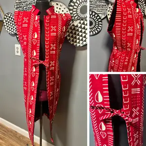 Kimono's/Dusters Sleeveless - Medium