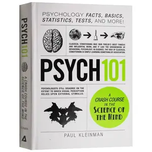 Psych101: English Psychology Crash Course Book - A Crash Course in the Science of the Mind, Basics, Facts, Tests, Pavlov to Perception, Self-Improvement Journal Series Tutorial for Psychology Enthusiasts