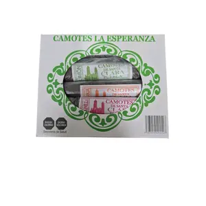 Camote Pueblano Mexican Sweet Potato candy Sweet 10 pieces box net wt 1lb 7.8-oz