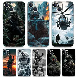 Phone Case For iPhone 1716 Cases iPhone 15 12 13 14 16 Pro Max  Max 15 Plus iPhone11 Cover Military Army Special Forces