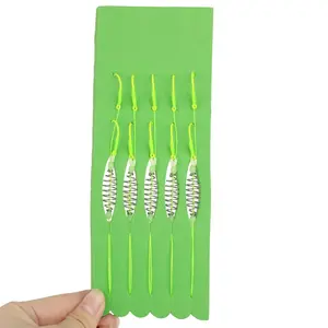 1set Carp Crucian Spring Dual Hook Setup Fishing Set, Anti-Tangle Design, Strong Line Group, Essential Outdoor Fishing Gear