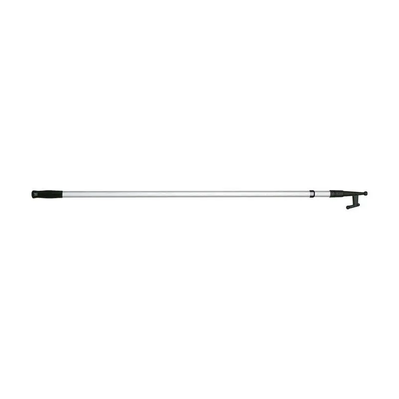 Star Brite 40609 Durable Floating Telescopic Boat Hook, 4-8 ft Glass-Reinforced Nylon Pole with Durability for Boating, Office Supply Organization, 54" H x 3.25" W x 1.4" L Telescopic Pole