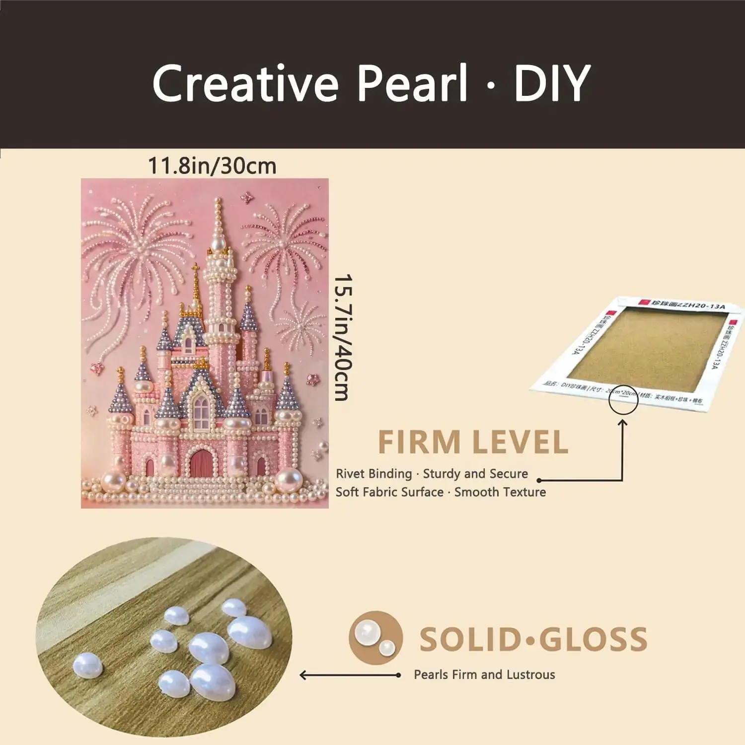 Shining Pearl DIY Art Painting - Easy for beginners, a exquisite handcrafted light luxury choice, elegant finished piece that brings artistic flair to your home space Shining Pearl DIY Art Painting - Easy for beginners, a exquisite handcrafted light luxury choice, elegant finished piece that brings artistic flair to your home space