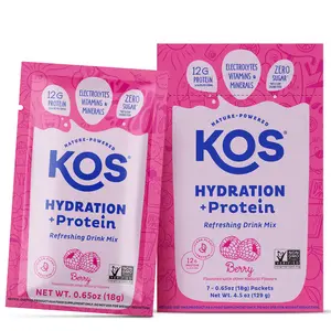 KOS Hydration + Protein Drink Mix - Berry Flavor