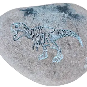 Engraved custom stone rocks, can engrave almost any design perfect for Dinosaur fossil rocks, pet memorials,names, dates, love notes, shapes, memorials Housewarming Sculpture Handmade