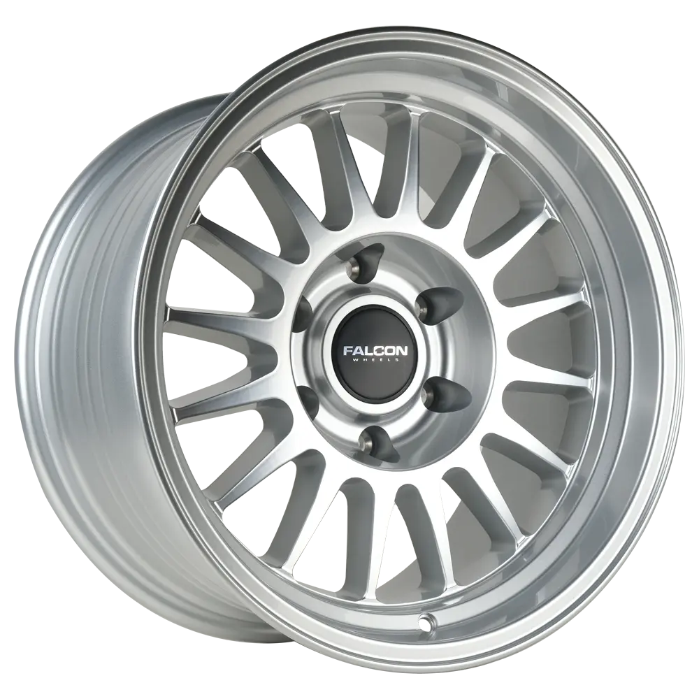 TX2 - Stratos Silver w/Machine Face 17x9