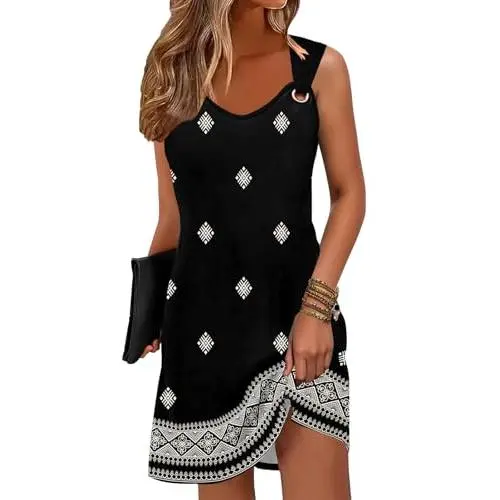 Flower Rhombus Black