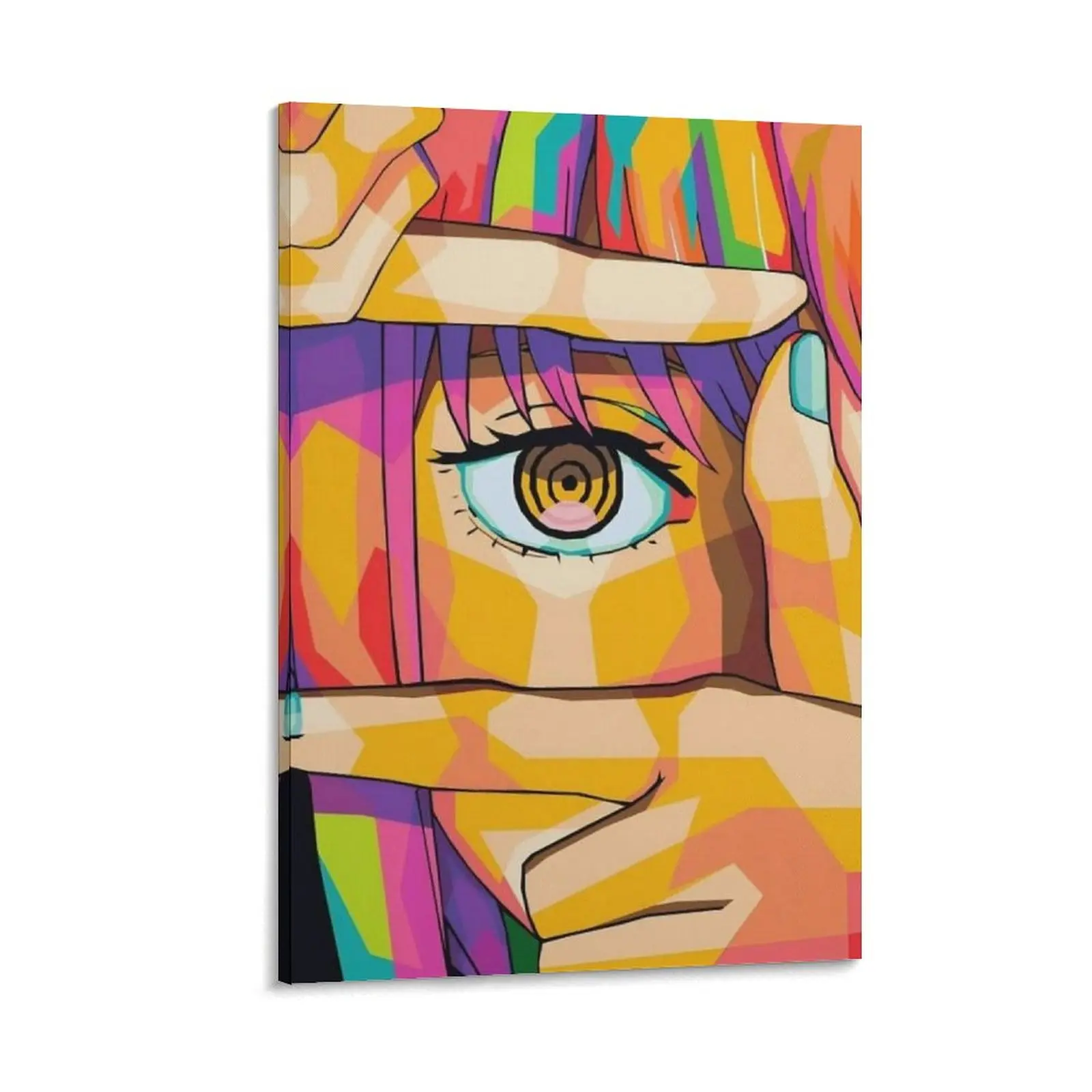 Anime Poster Makima Canvas Print Wall Art Poster Canvas Wall Art For Bedroom Decor Bar Office Room Decor Gift
