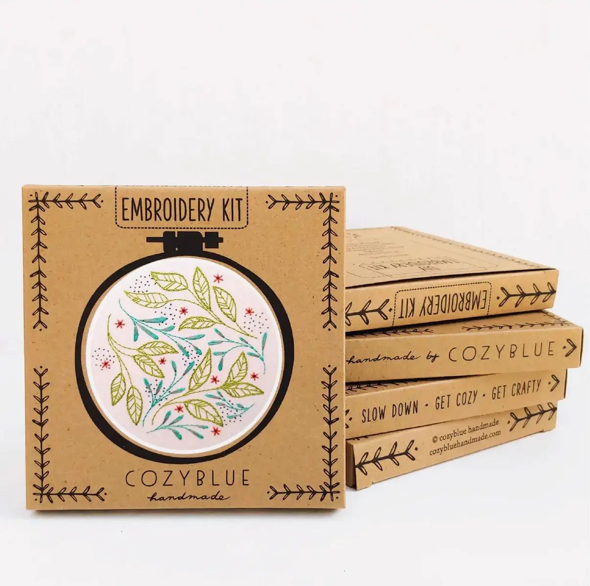 Leaf Dance Embroidery Kit