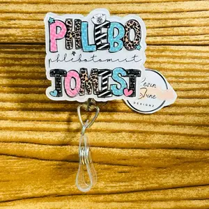 Phlebotomist Badge Reel