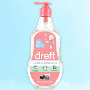 Dreft Bottle & Dish Soap Cleaner - 18 fl oz