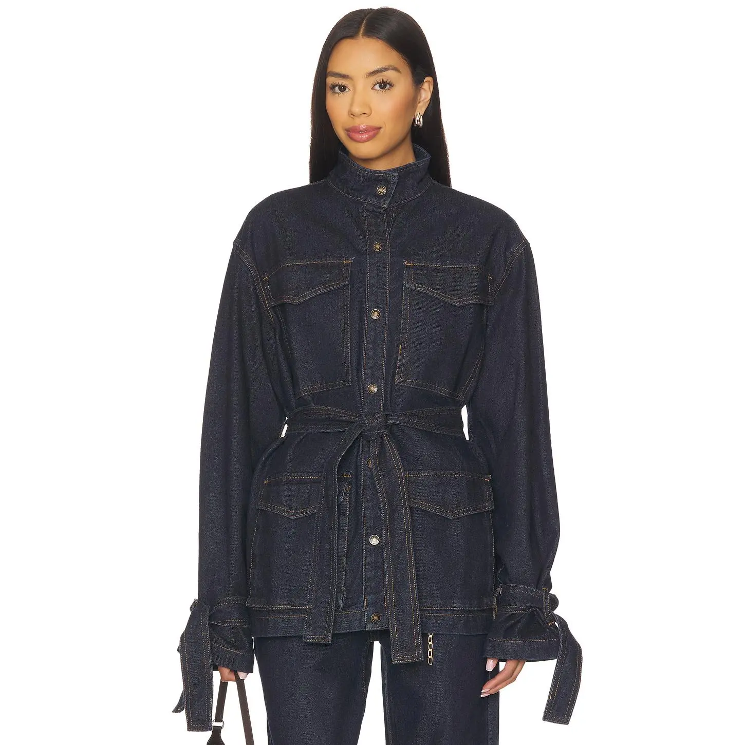 LIONESS Sweetness Overshirt in Indigo