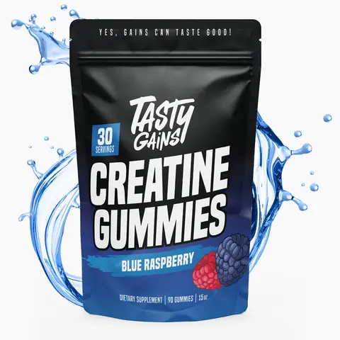 Tasty Gains Creatine Gummies (3rd Party Lab Tested)