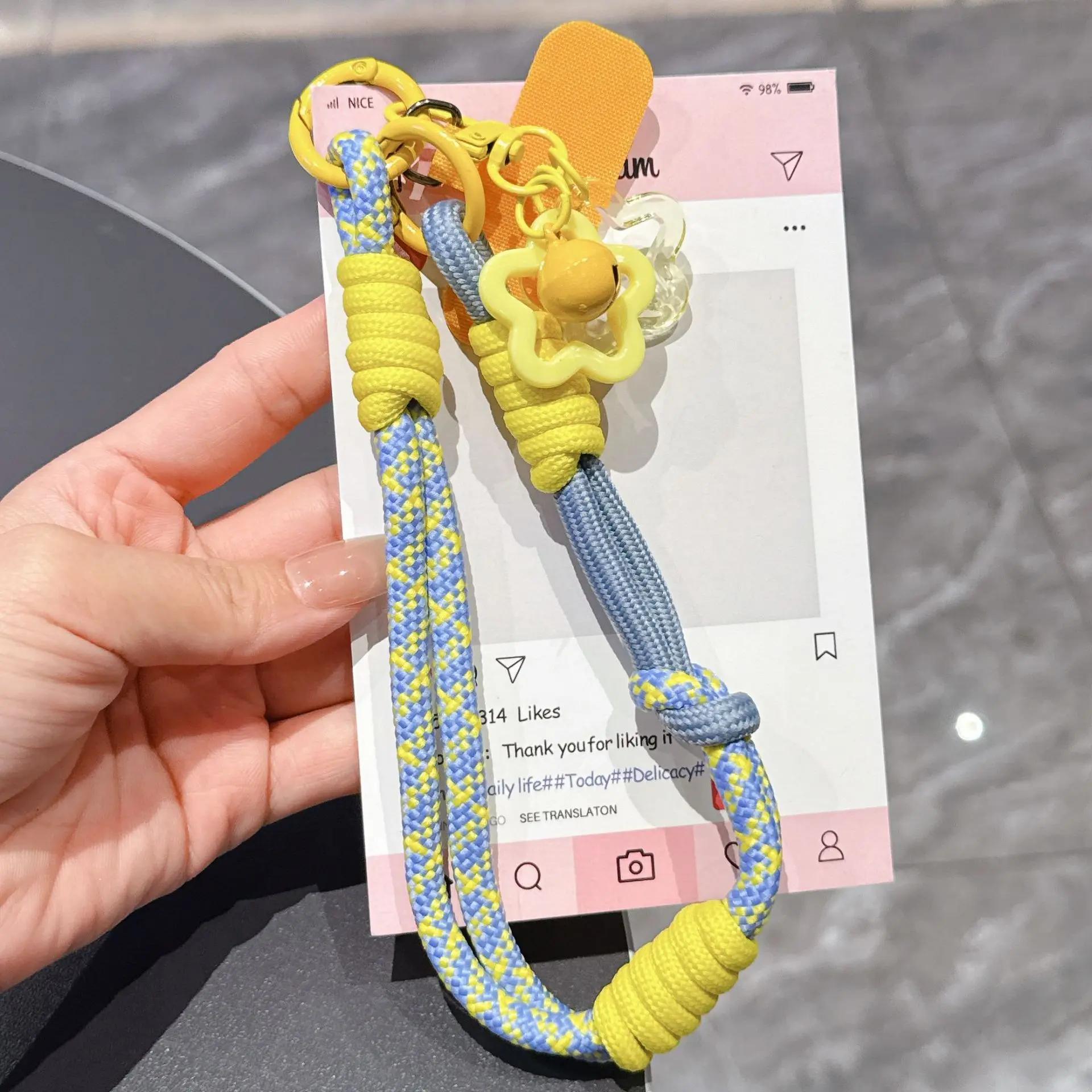 Huang Yue Xingmang Lanyard + Yellow