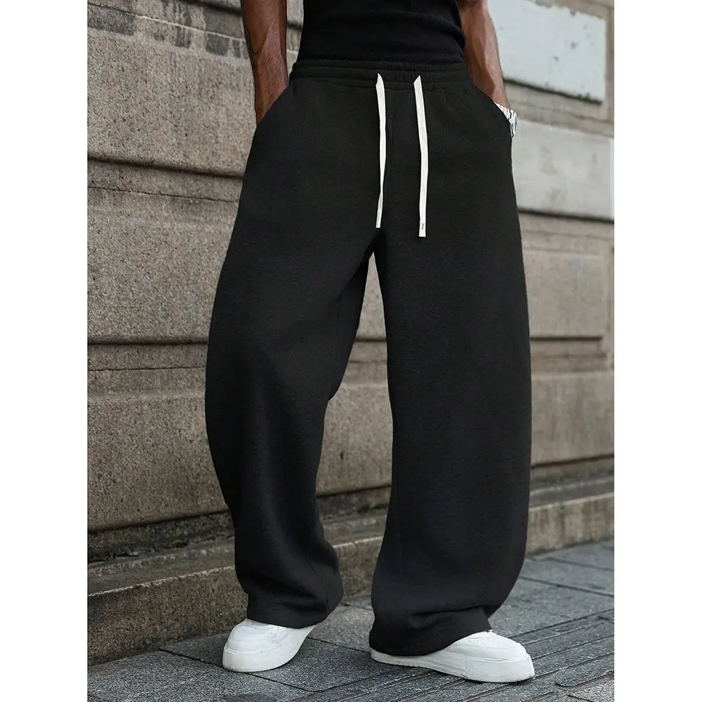 Flowy Terry Loose Sweatpants – Perfect for Skateboarding, Everyday Commuting, and Street Style