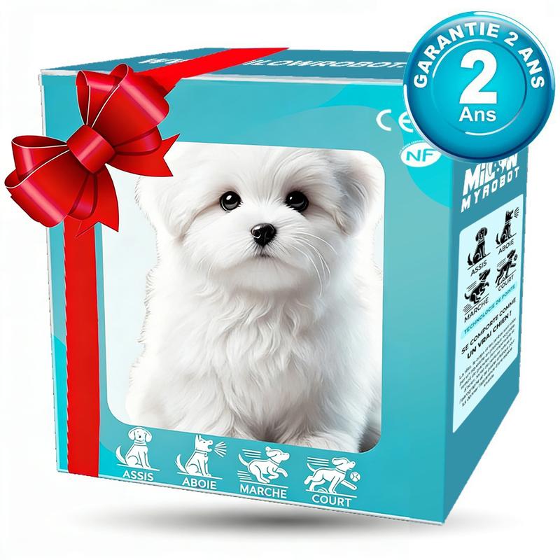 New Robot Dog, Robot Puppy That Acts Like A Real Puppy, - My Realistic Robotic Puppy, Dog Robot for Children, Robot Dog - Walking, Barking, Tail Wagging, Birthday Gift, Party Gifts