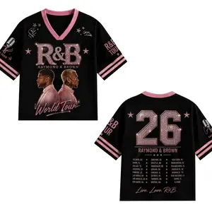 Jersey Shirt Raymond Brown Music Art 2026 Boxy Mesh Jersey Best Gift for Music fans Tee