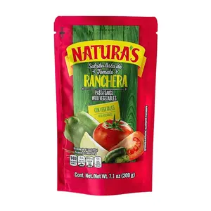 Natura's Ranchera Salsa 3 Pack 7.1 Oz Each - Traditional Tomato Sauce with Vegetables & Spices - Ready-to-Use Pasta Sauce
