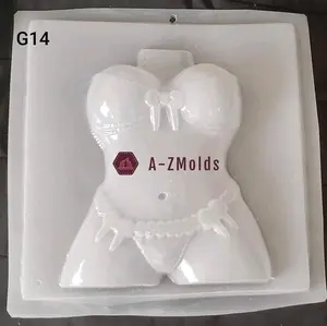 female, women's front mold for chocolate, jello, pudding, gelatine and much more