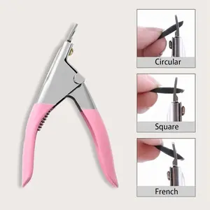 Nail Cutters for False Nail Tips - Available in Circular, Square, and French Styles